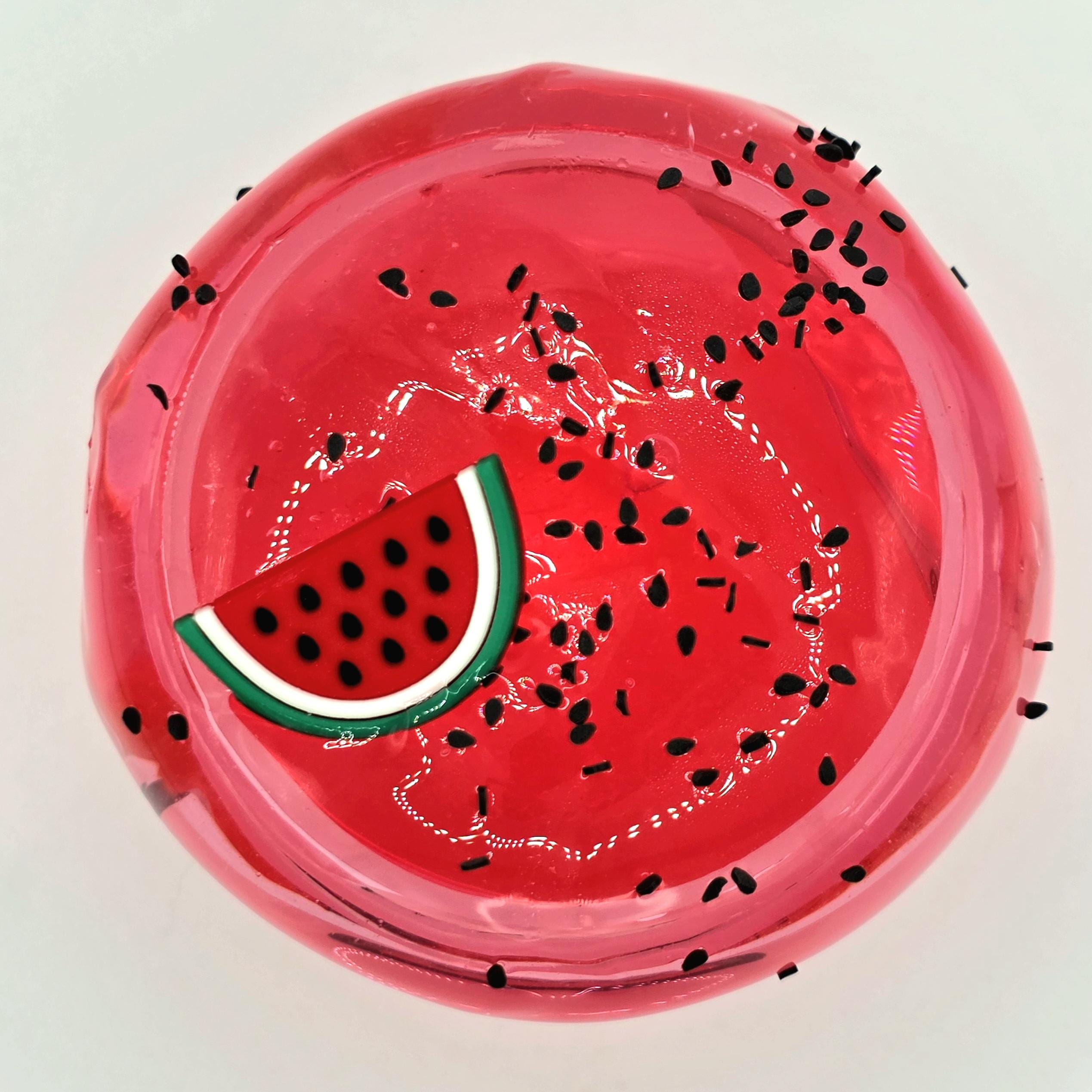 Glass Skin Melon Slime, Watermelon Scented, Clear Gloss