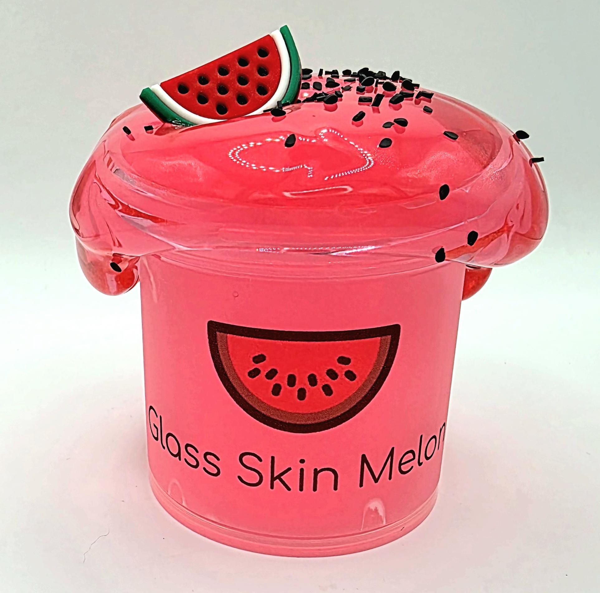 Glass Skin Melon Slime, Watermelon Scented, Clear Gloss