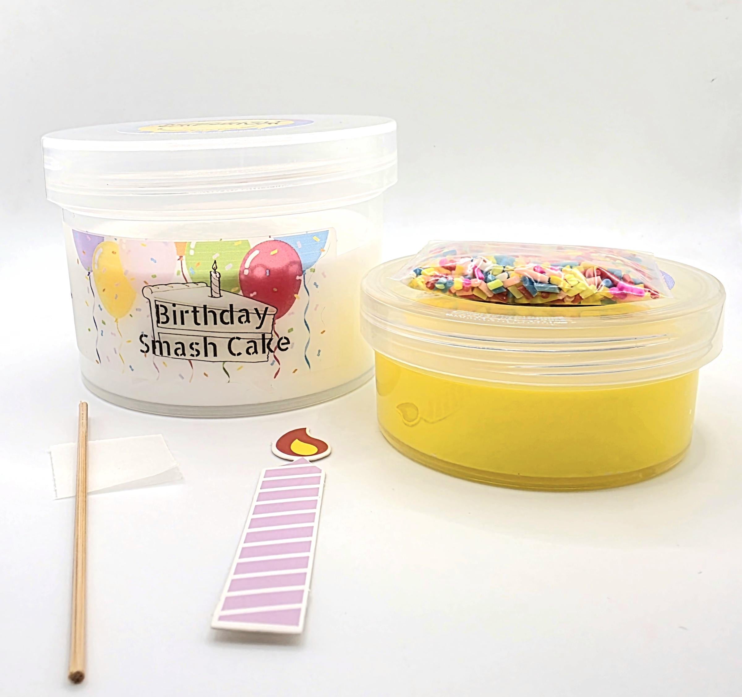 Birthday Smash Cake Slime